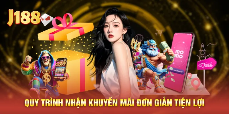 Quy trình nhận khuyến mãi đơn giản tiện lợi
